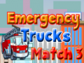 ເກມ Emergency Trucks Match 3