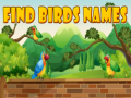 ເກມ Find Birds Names