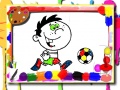 ເກມ Football Coloring Time