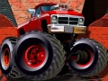 ເກມ Crazy Monster Trucks Puzzle