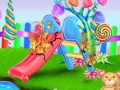 ເກມ Candy Garden Cleaning