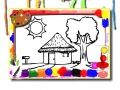 ເກມ Back To School: House Coloring Book