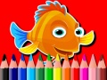 ເກມ Back To School: Fish Coloring Book