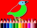 ເກມ Back To School: Birds Coloring Book
