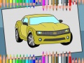 ເກມ American Cars Coloring Book