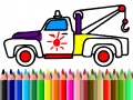 ເກມ Back To School: Trucks Coloring