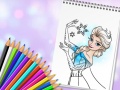 ເກມ Amazing Princess Coloring Book