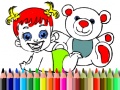 ເກມ Back To School: Baby Doll Coloring