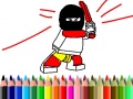 ເກມ Back To School: Hero Coloring Book