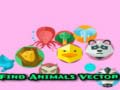 ເກມ Find Animals Vector