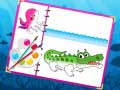 ເກມ Sea Creatures Coloring Book