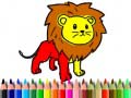 ເກມ Back To School: Lion Coloring Book