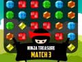 ເກມ Ninja Treasure Match 3