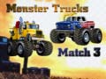 ເກມ Monsters Trucks Match 3