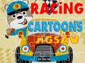 ເກມ Racing Cartoons Jigsaw