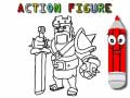 ເກມ Back To School: Action Figure Coloring