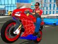 ເກມ Hero Stunt Spider Bike Simulator 3d
