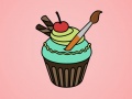 ເກມ Yummy Cupcake Coloring