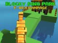 ເກມ Blocky Dino Park T-Rex Rampage