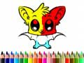 ເກມ Cute Bat Coloring Book