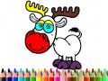 ເກມ Back to School: Deer Coloring Book