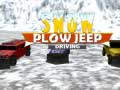 ເກມ Winter Snow Plow Jeep Driving