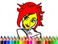 ເກມ Back To School: Cute Girl Coloring