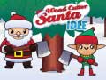 ເກມ Wood Cutter Santa Idle
