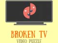 ເກມ Broken TV Video Puzzle