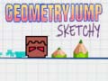 ເກມ Geometry Jump Sketchy