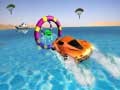 ເກມ Floating Water Surfer Car Driving: Beach Racing