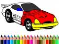 ເກມ Back To School: Muscle Car Coloring