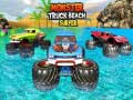 ເກມ Monster Truck Beach Surfing