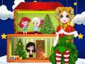 ເກມ Christmas Puppet Princess House