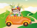 ເກມ Bunnies Driving Cars Match 3