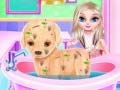 ເກມ Baby Elsa Puppy Surgery