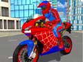 ເກມ Hero Stunt Spider Bike Simulator 3d 2