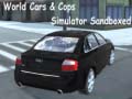 ເກມ World Cars & Cops Simulator Sandboxed