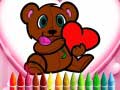 ເກມ Animals Valentine Coloring