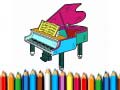 ເກມ Back To School: Piano Coloring Book