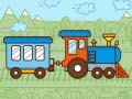 ເກມ Trains For Kids Coloring