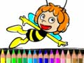ເກມ Back To School Maja the Bee Coloring Book