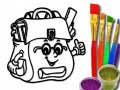 ເກມ Back To School: School Bag Coloring Book