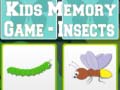 ເກມ Kids Memory game - Insects