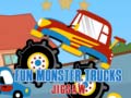 ເກມ Fun Monster Trucks Jigsaw