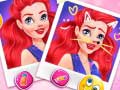 ເກມ Princesses Face Warp