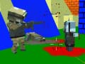 ເກມ Shooting Zombie Blocky Gun Warfare