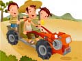 ເກມ Cartoon Tractor Puzzle