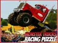 ເກມ Monster Trucks Racing Puzzle
