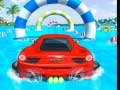 ເກມ Water Surfing Car Stunts Car Racing